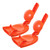 RUNROTOO 2pcs hand tools home tools 2 in 1 dumpling maker dumpling maker press handheld dumpling maker dumpling press dough presser lazy dumpling mould maker pp the lazy automatic