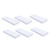 SEWACC 6pcs Floral Arrangement Block Craft Foam Block Foam Brick Art Foam Blocks Brick Shapes Craft Foam Cubes Polystyrene Brick Blocks Molds White Cake Mold Rectangle