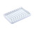 LABRIMP Bathtub Soap Dish Bathroom Soap Holder Bar Soap Holder Bathroom Soap Dish Bathtub Soap Holder Shower Soap Holder Bath Soap Holder Soap Case Take a Bath Travel Ceramics White