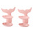 HOMSFOU 2 Pcs Shell Soap Rack Soap Dish Soap Holder No Punching Goldfish