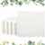 100 Pcs Scalloped Cocktail Napkins Thick Paper Napkins Disposable Party Napkins Beverage Napkins for Wedding Dinner Birthday Supplies, 5 x 5 Inches (White) 100 Pcs Scalloped Cocktail Napkins Thick Paper Napkins Disposable Party Napkins Beverage Napkins for Wedding Dinner Birthday Supplies, 5 x 5 Inches (White)