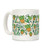 LookHUMAN Kawaii Plants and Gardening Tools White 11 Ounce Ceramic Coffee Mug