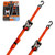 SmartStraps Ratchet Straps - 10ft OR Premium RatchetX 2pk 3,000lb