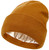 Womens Caramel Knit Beanie Hat Satin Lined Winter Hats for Women Men Soft Warm Slouchy Cuffed Beanie Hat Skull Cap