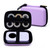 Phomemo Label Printer Case Hard Carry Case Compatible D30/D110/T02/M110/M02 Label Printer, Label Maker Labeler Storage Holder,Purple