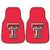 FANMATS NCAA Texas Tech University Red Raiders Nylon Face Carpet Car Mat