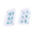 HONMEET 2Pcs Silicone Ice Tray Mold ice cube tray soap tray silicone ice cube Cocktails Ice silicone cube reusable ice cube whiskey ice mold Home Ice Ball Mold spherical tpe chocolate