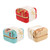 NOLITOY 3pcs Small Tea Loose Leaf Tea Tin Container Coffee Bean Canister Food Storage Canister Containers with Lids Kitchen Tea Storage Canister Metal Food Jar Tin Can Iron Tea Mug