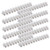 Yardwe 10pcs X3 Terminals Spring Quick Connector Wire Light Strip Terminal Block Power Distribution Board Terminal Blocks Terminal Connectors Wire Connectors Small Wire Screw Pa Nylon