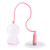 VTOSEN Innovative Diver Shape Silicone Tea Infuser Strainer Filter, Tea Making Tool and Accessories, Tea Infuser, Tea Strainer, Tea Diffuser, Tea Filter(Pink)