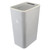 Alipis Portable Trash Can Portable Trash Bin Bedroom Trash Bin Trash Can with Lid Garbage Can Litter Trash Can Bathroom Bin Ultra Thin Storage Bucket Small Trash Can Wastebasket Office Pp