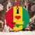 Swavecat Flag Ornament - Guinea-Bissau Christmas Ornaments National Flag Ceramic Ornaments for Xmas I Love Christmas Decorations for Tree Birthday Gift Merry