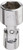 SK Hand Tool 43813 6 Point 1/4-Inch Drive Flex Socket, 13mm, Chrome