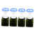 DRESSOOS 4PCS Bottled soap Dispenser Pump soap Lotion Pump Bottles Hand soap Bottle Foam Pump Dispenser Flower soap Dispenser Liquid foaming Bottle Portable Plastic Cosmetic Bottle Child
