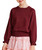Girls Red Sweaters 10-12 Knit Pullover Crewneck Long Sleeve Sweater Tops Blouse