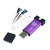 1PCS Link for ST-Link V2 Mini STM8 STM32 Simulator Download Programmer Programming with Cover Cable