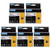 5-Pack Equivalent Dymo Rhino 18489, White Flexible Nylon Label 3/4, Compatible with Dymo Labelwriter 450, Industrial Rhino Label Makers 4200, 5200, 6000
