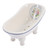 Alipis soap Dish Ceramic soap Holder soap Tray soap Holder Dish bar soap Holder Water Novelty Shower soap Holder soap Holder for Shower Wall Ceramics Sponge Holder Miniature