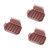 Cabilock 6 pcs Soap Dish Holder Soap Draining Holder Plastic Soap Holder Plastic Soap Dish Double Layer Drain Rack