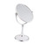 FOMIYES 6 Double-Sided Makeup Tabletop Mirror Makeup Vanity Mirror Portable Mirror Desktop Mirror Tabletop Cosmetic Mirror Tabletop Vanity Makeup Mirror Double-Sided Mirror to Rotate White
