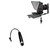 BoxWave Stylus Pen Compatible with Desview T3S - Mini Capacitive Stylus, Small Rubber Tip Capacitive Stylus Pen - Jet Black