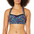 TYR Women's Carnivale Lily Top, Black/Multicolor, Medium