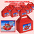DWP-SP678-45RD Little Einsteins Party Favor Boxes with Thank You Decals Stickers Loots Red Birthday Shower 12 Pieces Great Seller 