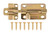 AjustLock 3' Barrel Bolt Lock (Brass)