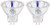 Feit Electric BPXNFTD/2 Xenon 20-Watt Halogen MR11 Bulb