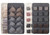 AARAINBOW Hanging Bra and Panty Organizer with Mesh Pockets Hanging Sock Organizer Dual Sided Closet Hanging Storage Bag for Underwear, Lingerie, Socks (20+20 Pockets, Gray Beige)