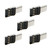 Cablecc 5pcs Ultra Mini Type-C USB-C to USB 2.0 OTG Adapter for Cell Phone Tablet & USB Cable & Flash Disk
