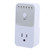 DOITOOL 2pcs Countdown Socket Plug Outlet Mechanical Timer Shut Off Outlet Timer Plug Mechanical Outlet Timer Conserve Socket Timer Socket Timer Outlet Programmable Hardware On Off Timer