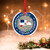 Swavecat Flag Ornament - Dominican Republic Xmas Tree Ornaments Country National Christmas Decor Acrylic Ornaments Dominican Republic Gift Flag Xmas Hanging Ornament New Year Gift