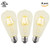 ZZ Lighting 8W LED Dimmable Filament Vintage Edison Light Bulb 80W Incandescent Bulb Equivalent 2700K 640LM E26 Base(8W,3Pack)