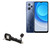 BoxWave Cable Compatible with Blackview A53 Pro - USB Type-C Keychain Charger, Key Ring 3.1 Type C USB Cable - Jet Black