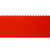 Midwest Rake 79750 24" Rubber Squeegee Blade, 3/16" Notch, Single Side, Red