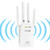 WiFi Range Extender Signal Adapter with 4 External Antenna Repeater for 2.4GHz and 300Mbps High Speed Wi-fi Booster