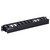 RackPath 1U 19 Inch Plastic Server Rack Mount Cable Management Duct Raceway with Panel Cover