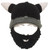 YEKEYI Knit Helmet and Removable Beard Barbarian Knight Knit Hat Viking Horns Beanie Funny Caps Ski Hat