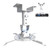 Projector Ceiling Mount, Universal Low Profile Projector Mount with Retractable Arms, Universal Ceiling Projector Mount Bracket for Home and Office Projector