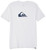 Quiksilver Men's Comp Logo Tee Shirt, White, X-Large