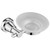 Hoement Bathroom Wall soap Holder self draining soap Dish soap Dish for Shower Soap Tray soap Dishes for bar soap Bathroom Soap Dish for Bar Soap Container Zinc Alloy Household
