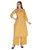MESMERIICAL Women's Mustard Cotton Printed kurta set (as1, alpha, m, regular, regular)