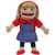 The Puppet Company Small Sized Puppet Buddies Girl Hand Puppet - Light Skin Tone