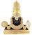 Imagine Mart Gold Plated with Stone Finish Lord Venkateswara Statue Tirupati Balaji Idol for Car Dashboard Gift Temple Pooja Spiritual