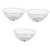 Amosfun 3pcs Stainless Steel Rice Basket Kitchen Strainer Washer Drainer Basket Rice Washing Bowl Home Rice Washing Basin Dense Hole Cleaning Basket Leaky Basin Fruit Basket Drain Basket