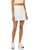 Amazon Essentials Women's Stretch Woven Pleated Tennis Skort, Bright White, Medium