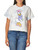 Disney Characters Traditional Daisy Women's Fast Fashion Short Sleeve Tee Shirt, White/Blue, X-Large
