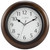 La Crosse Clock 404-2625 10 in Linwood Quartz Wood Wall Clock