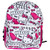 Fast Forward Helloo Kitty White All-Over Print Backpack for Kids 16 Inch Padded Shoulder Bag